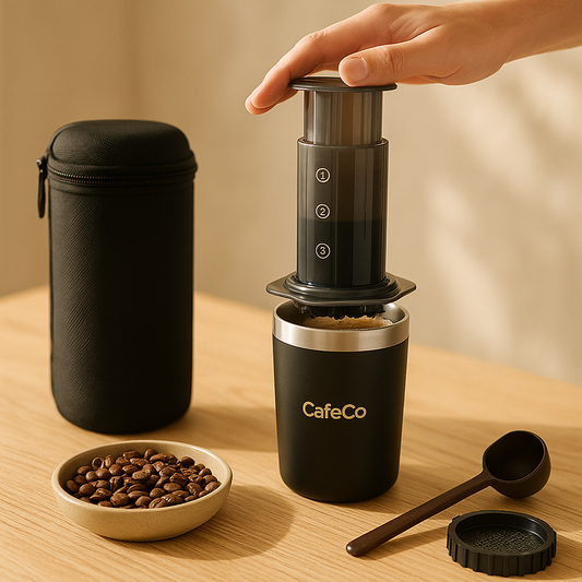 Aeropress de viaje: Prepara café en 7 minutos sin complicaciones