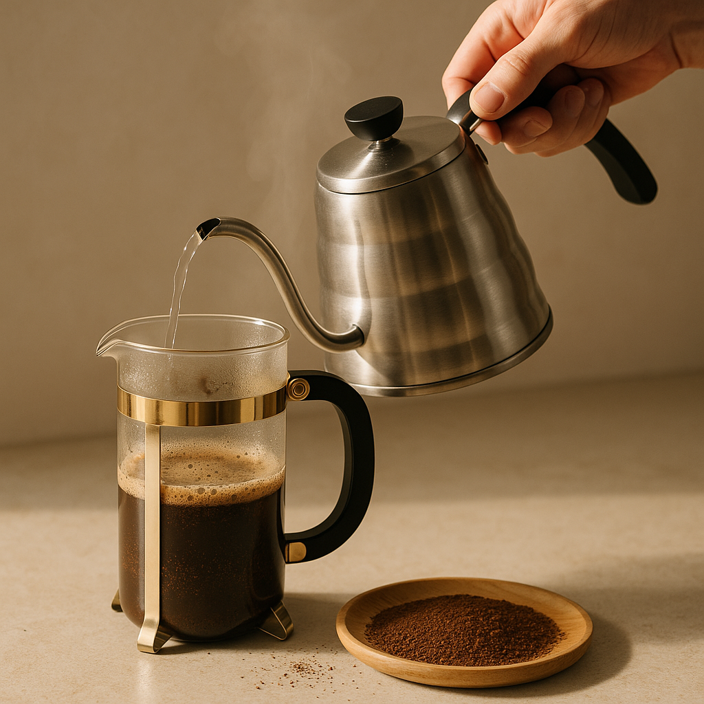 5 Trucos para Mejorar el Sabor de tu Café en Prensa Francesa