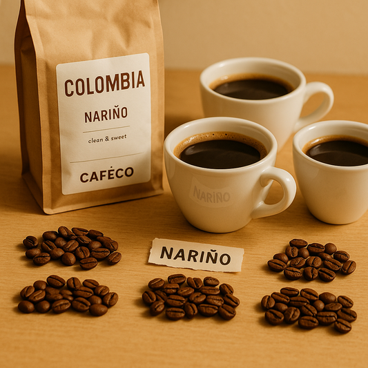 Descubre los sabores limpios del café colombiano: Nariño, Huila y Cauca