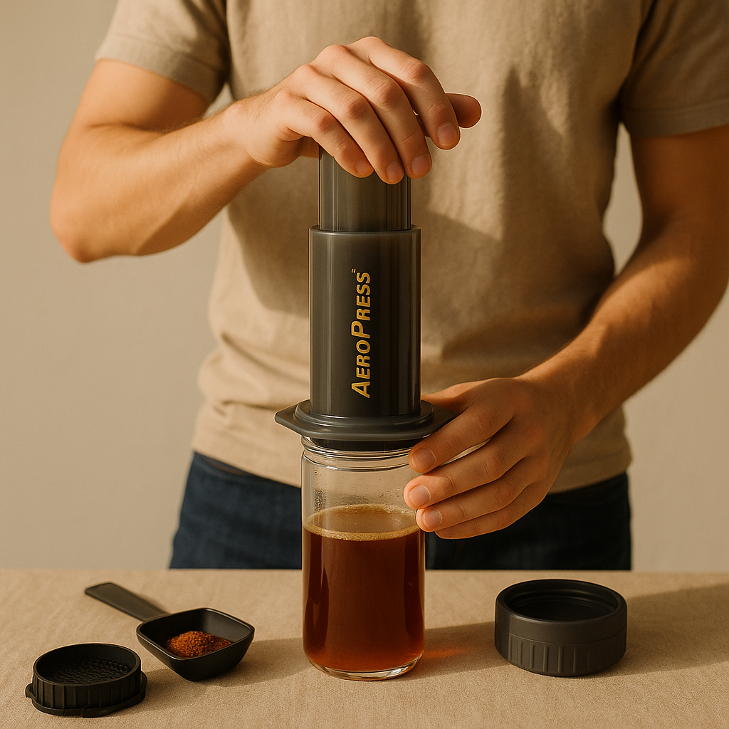Aeropress de Viaje: Tu Guía Práctica con Mínimos Accesorios